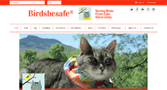 Desktop Screenshot of birdsbesafe.com